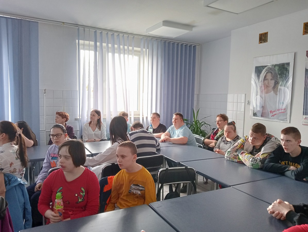  „Piramida zdrowego żywienia” – wizyta w Powiatowej Stacji Sanitarno – Epidemiologicznej  w Brzozowie